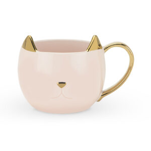 Cute Chloe Pink Cat Mug