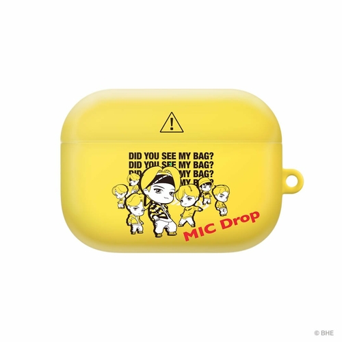 Fancy MIC Drop Pose Yellow AirPods Pro Case