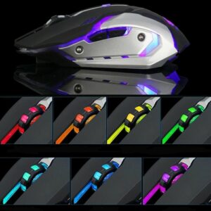 Modern Ninja Dragon Stealth 7 Wireless Silent LED Gaming Mouse