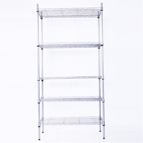 Fancy 5-Shelf Adjustable;  Heavy Duty Storage Shelving Unit ;  Steel