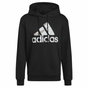 Classic Men’s Hoodie Adidas Essentials French Terry Black (Spain)