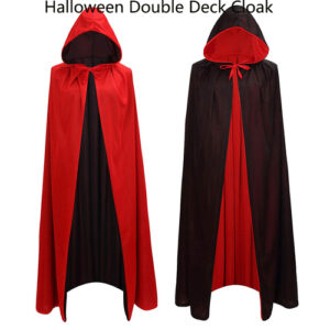 Classic Red Double deck Cloak WithStand (China)