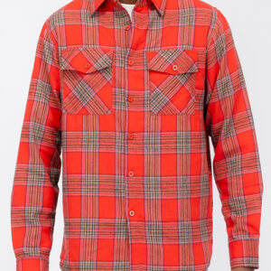 Classic Long Sleeve Checkered Flannel Shirt