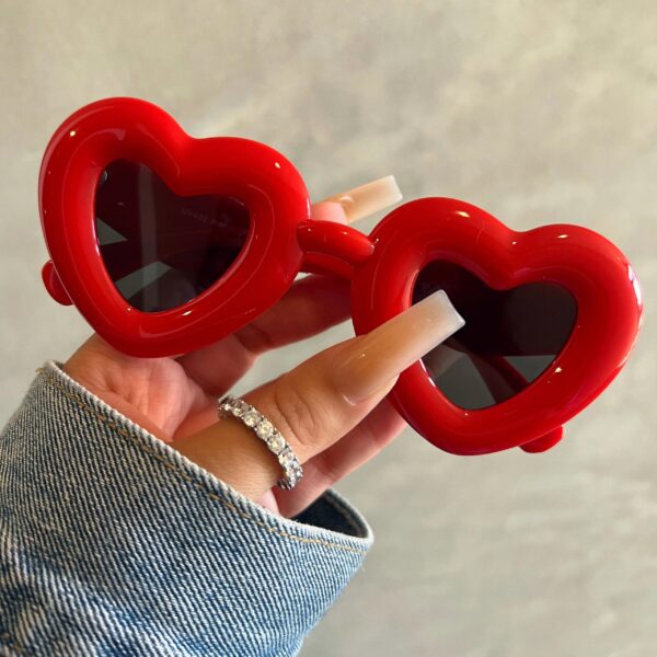 Heart-Shaped Polarized Sunglasses