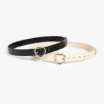 Y2K Heart Buckle Genuine Leather Belt