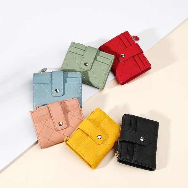 Luxurious Short Wallet for Women - Image 3