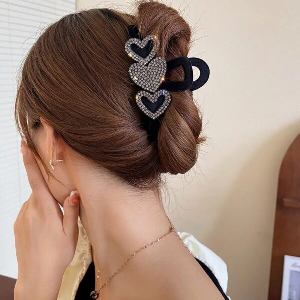 Sparkling Pearl Rhinestone Hair Claw