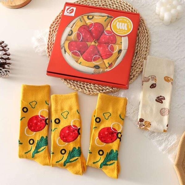 Cute & Funny Food-Inspired Art Socks