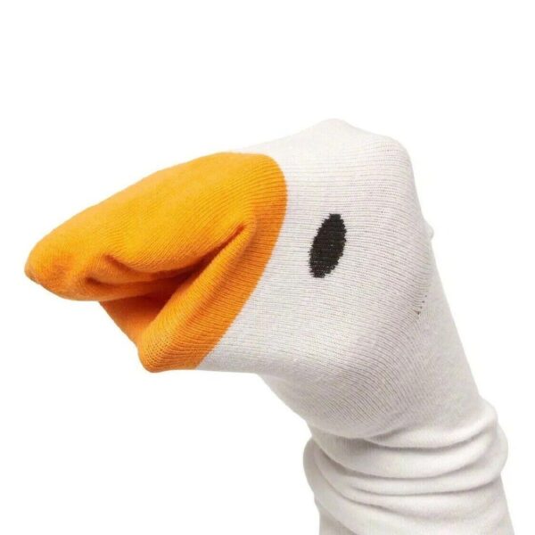 Unisex Funny Goose Cotton Socks