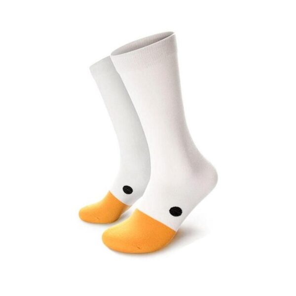 Unisex Funny Goose Cotton Socks - Image 4