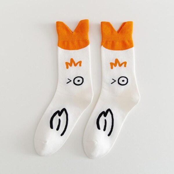 Unisex Funny Goose Cotton Socks