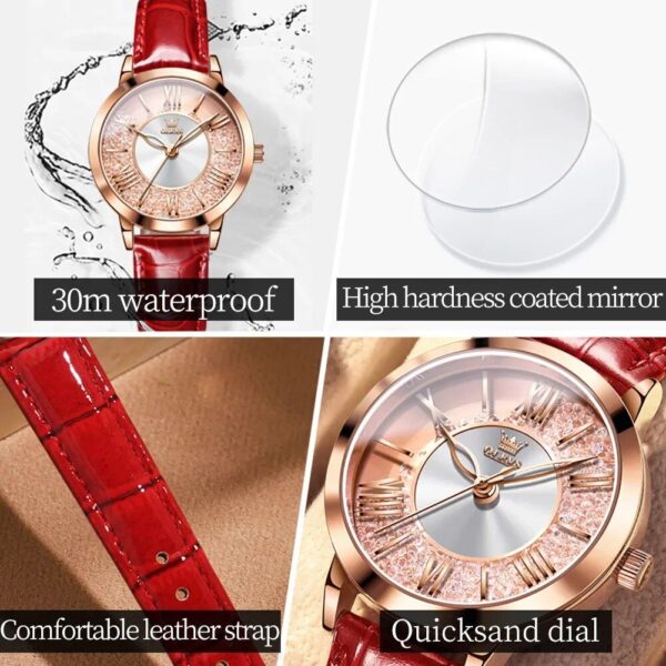 High-Quality Waterproof Quartz Women's Wristwatch - Image 5