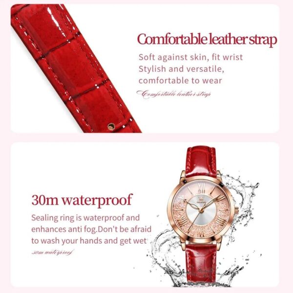 High-Quality Waterproof Quartz Women's Wristwatch - Image 6