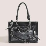 Gothic Lolita Y2K Chain Crossbody Tote