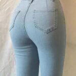 High-Waist Skinny Jeans - Women's Plus Size Stretch Denim