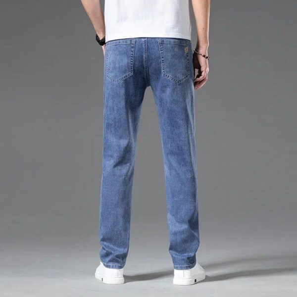 Men’s Spring-Summer Lightweight Stretch Denim Jeans