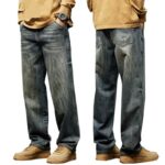 2023 Oversize Baggy Jeans - Wide Leg Men's Denim Streetwear