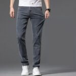 Slim Fit Stretch Denim Jeans for Men