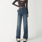 High Waisted Wide Leg Jeans - Vintage Y2K Baggy Streetwear Denim