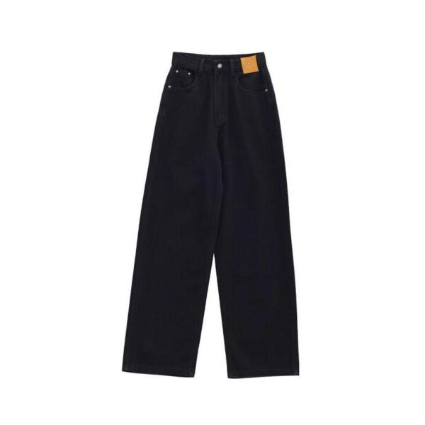 High-Waisted Baggy Wide-Leg Jeans – Y2K Streetwear Denim