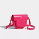 Chic Heart Saddle Crossbody Bag