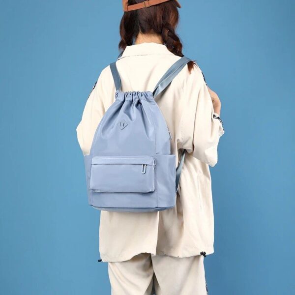 Chic & Spacious Drawstring Backpack