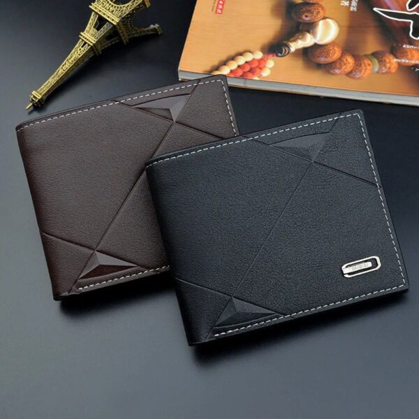 Compact Elegance: Women’s Faux Leather Bifold Wallet with Multi-Card Slots