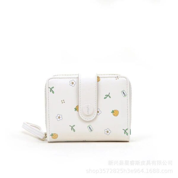 Chic Floral Mini Wallet for Women
