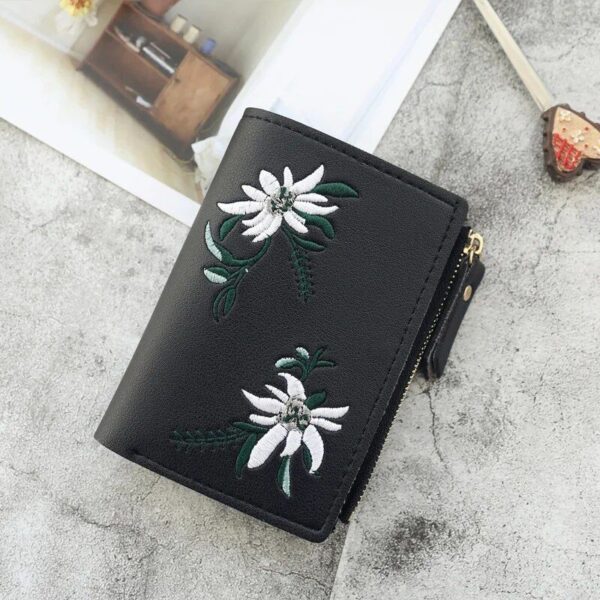 Floral Print Fashion Wallet - Image 5