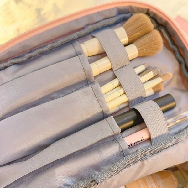Charming Plush Travel Cosmetic Bag