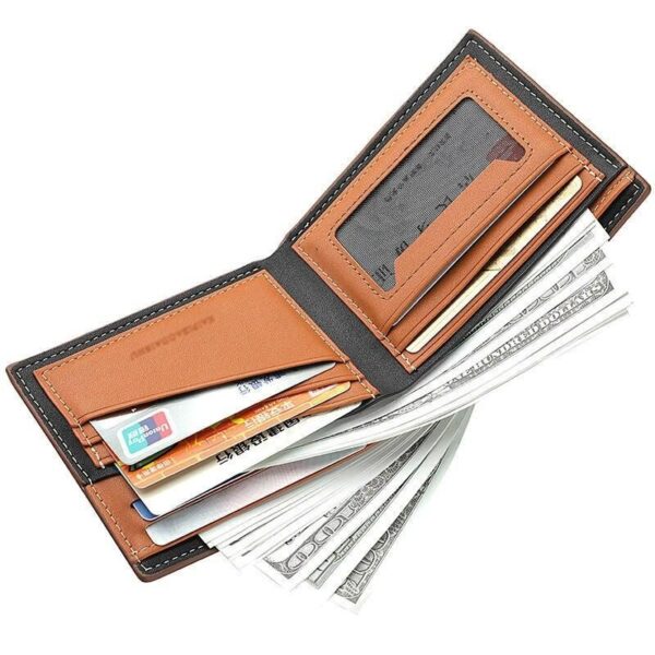 2023 Compact Luxury Men's Leather Wallet - Image 5