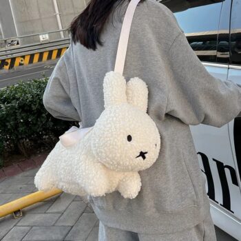 Kawaii Bunny Plush Crossbody Bag