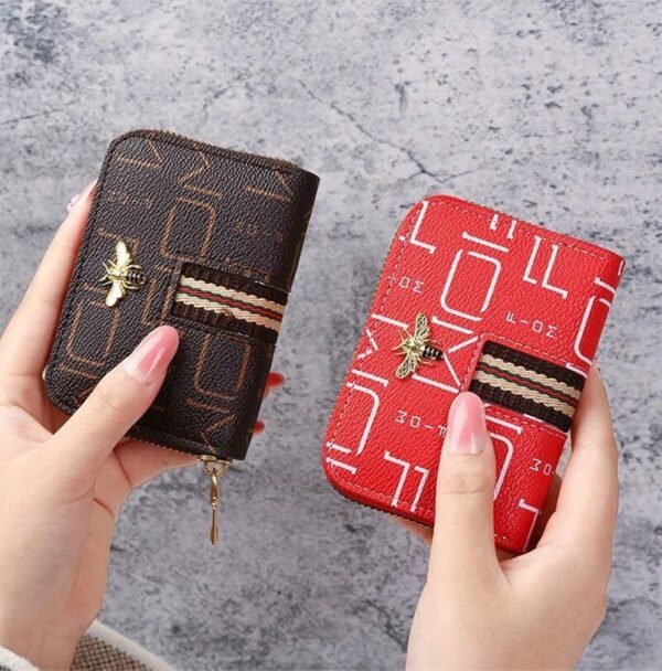 Compact Fashionable Women’s Wallet with Coin Purse and Card Holder