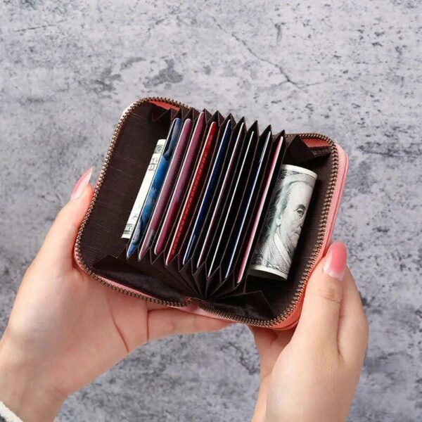 Compact Fashionable Women’s Wallet with Coin Purse and Card Holder