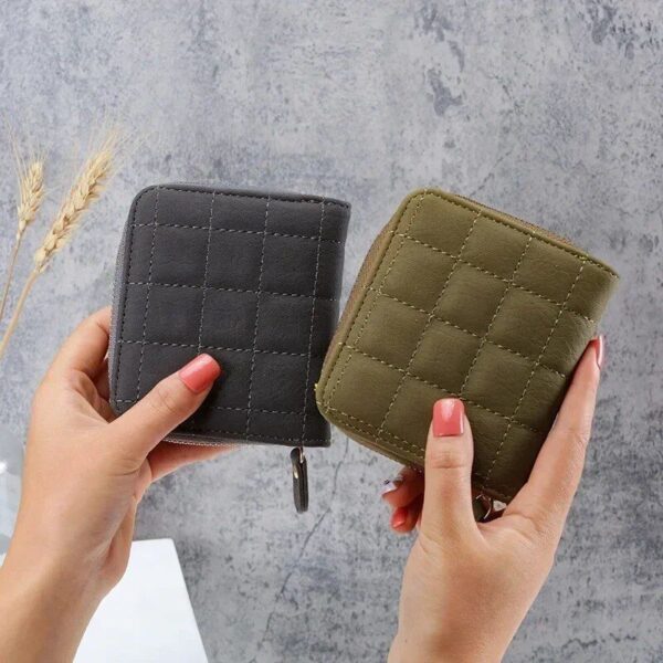 Chic Mini Zipper Wallet with Coin Purse