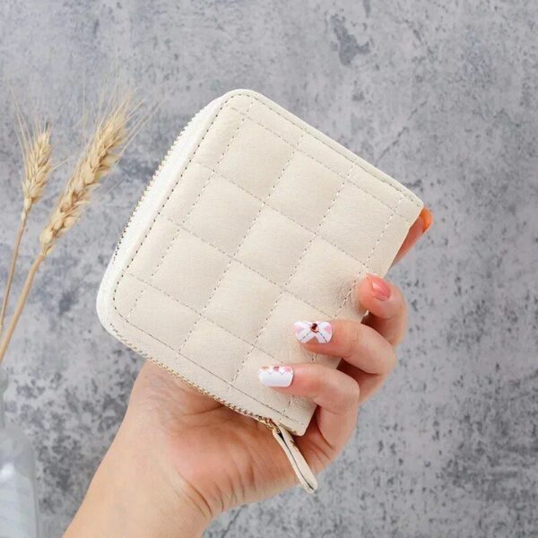 Chic Mini Zipper Wallet with Coin Purse