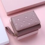 Luxury Kawaii Pink PU Leather Wallet for Women