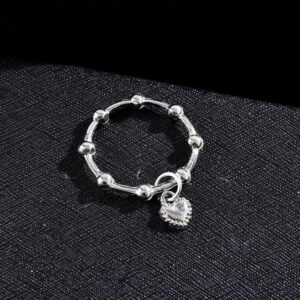 Trendy Baroque Love Pendant Ring for Women