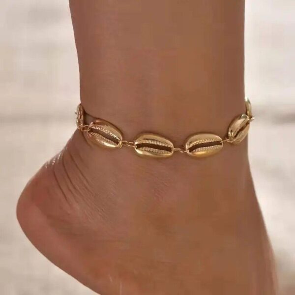 Chic Bohemian Summer Beach Shell Anklet