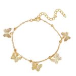 Bohemian Butterfly Anklet