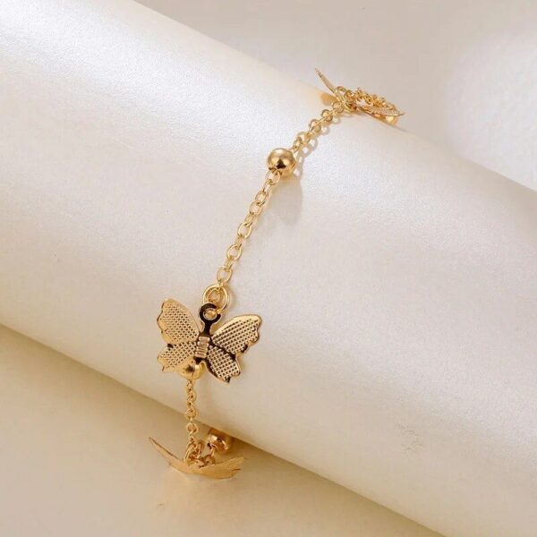 Bohemian Butterfly Anklet - Image 6