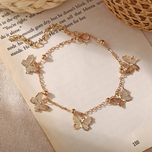 Bohemian Butterfly Anklet