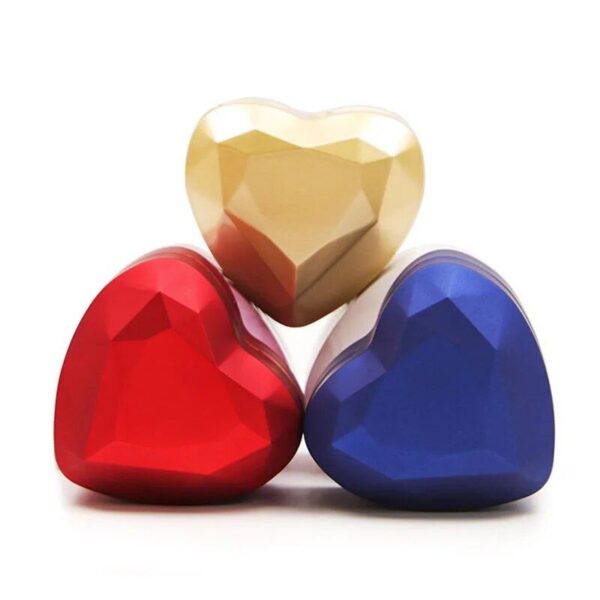 Enchanting LED Heart-Shaped Ring Box – Elegant Jewelry Presentation Case