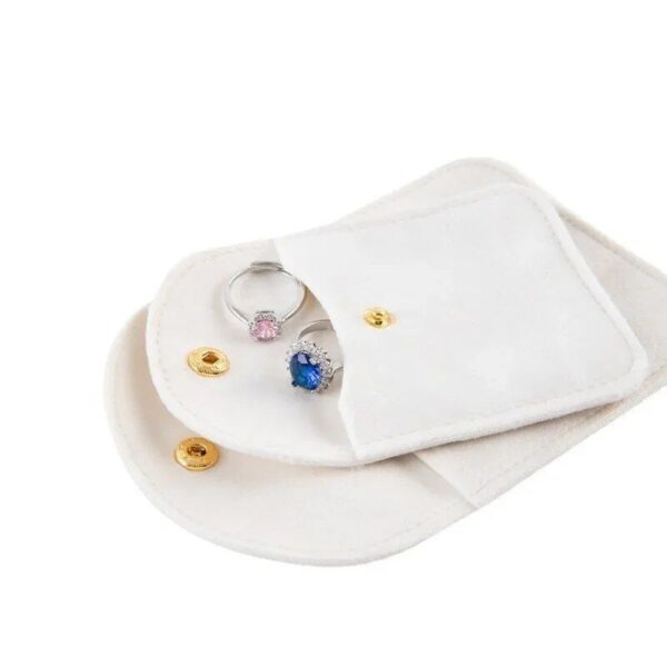 Luxurious Velvet Jewelry Gift Bag - Elegant Storage for Rings, Bracelets, Necklaces & Earrings - Image 3