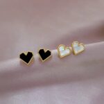 Stainless Steel Heart Earrings