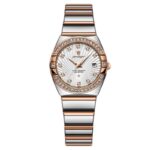 Elegant Waterproof Quartz Ladies Watch with Luminous Display & Stainless Steel Band