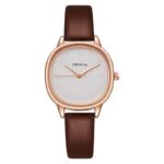 Elegant Quartz Leather Wristwatch for Women