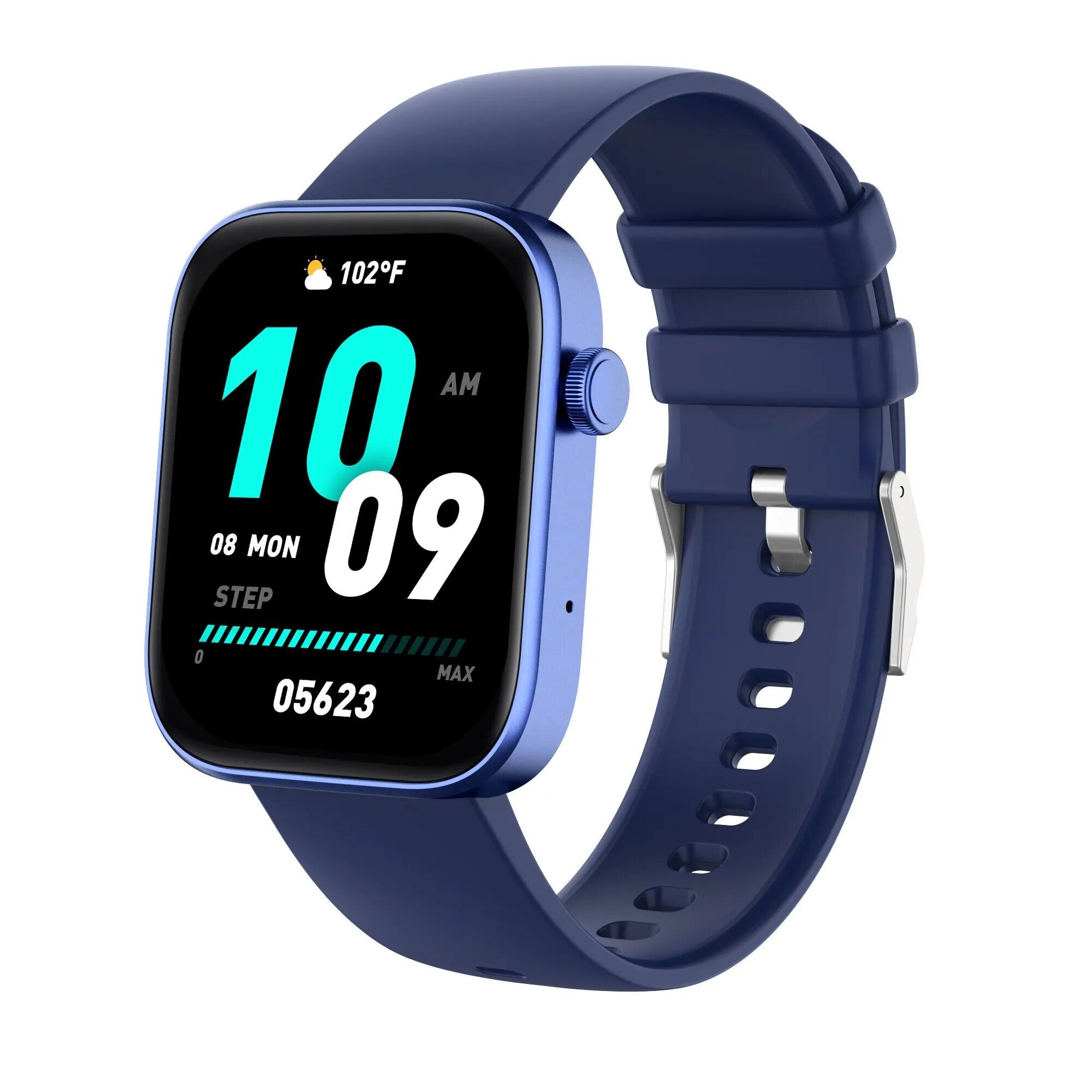 Voice-Activated Waterproof Health Monitoring Smartwatch