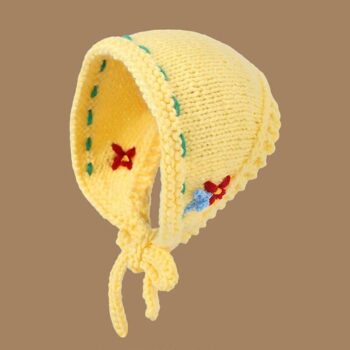 Chic Winter Crochet Triangle Bandana
