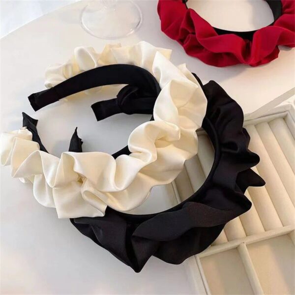 Chic Organic Cotton Solid Hairband - Image 2